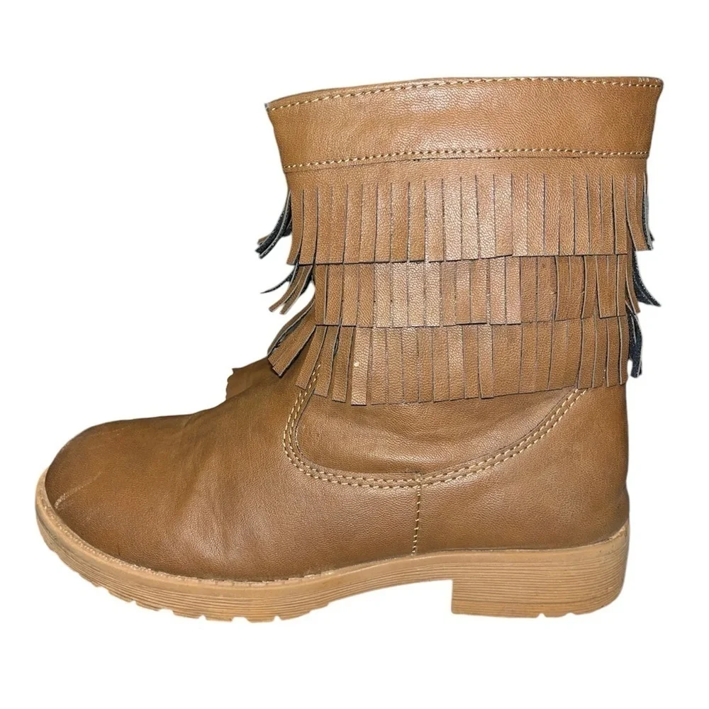 Jelly Beans Fringed Cowgirl Boots - Picture 4 of 9